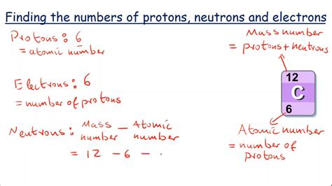 how to find the number of protons electrons and neutrons|How To Calculate The Number of Protons, Neutrons, and .